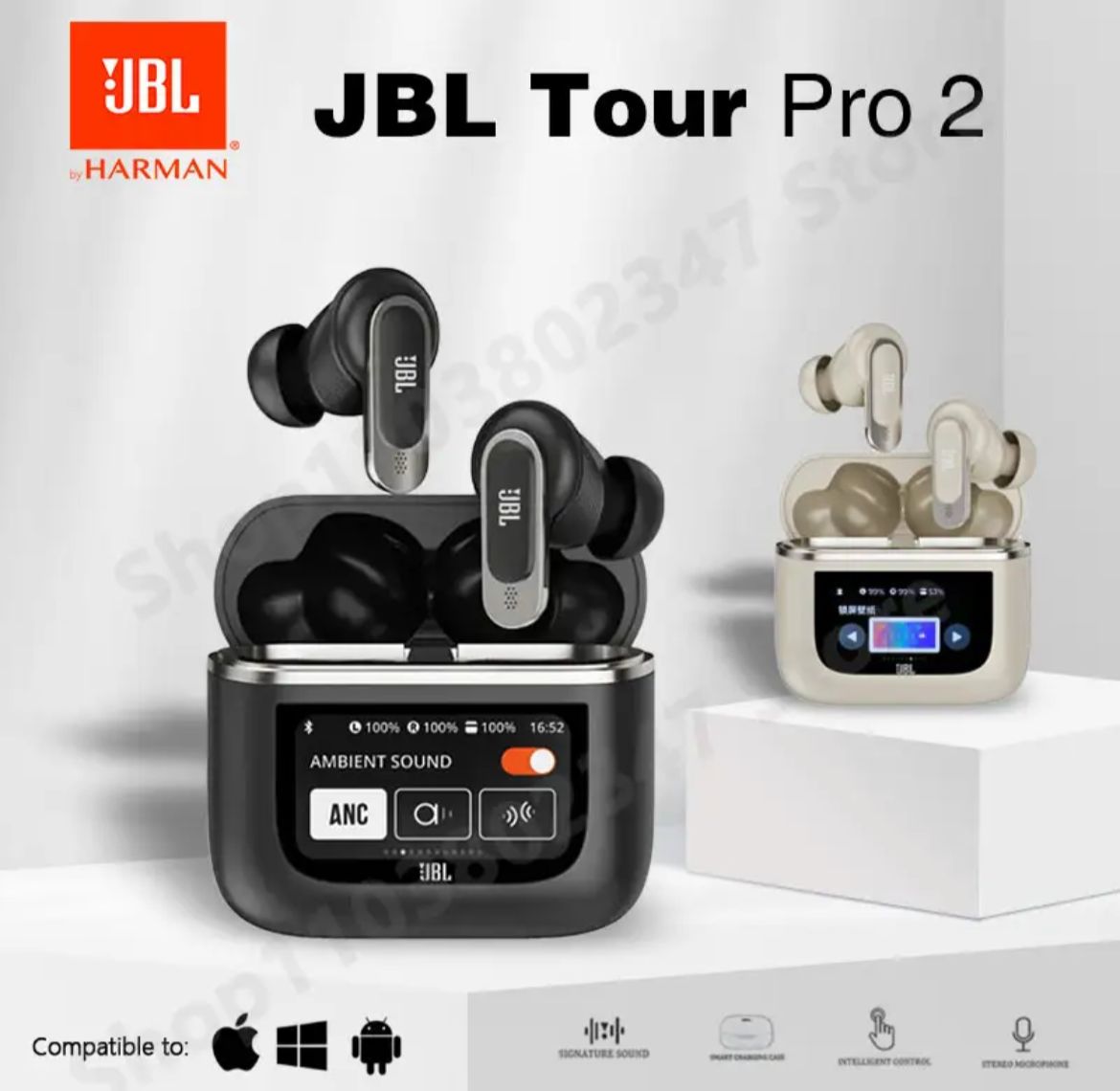 אוזניות JBL Tour Pro 2